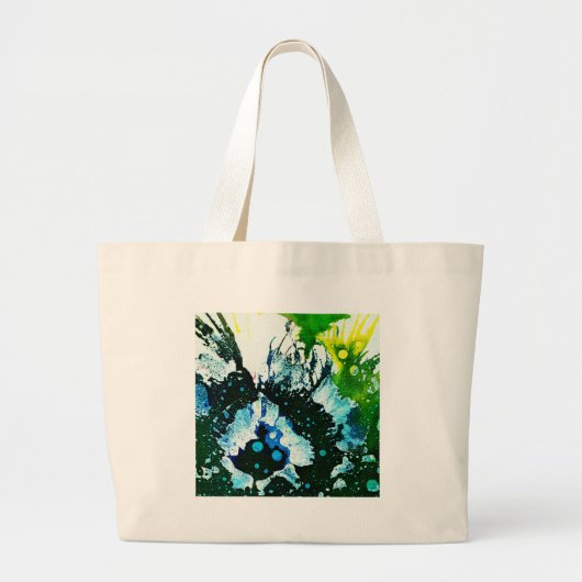 Polychromosoom #2C door Michael Moffa Grote Tote Bag (Voorkant)