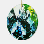 Polychromosoom #2C door Michael Moffa Keramisch Ornament (Links)