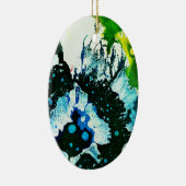 Polychromosoom #2C door Michael Moffa Keramisch Ornament (Rechts)