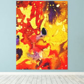 Polychromosoom #3 van Michael Moffa Canvas Afdruk (Insitu (Houten vloer))