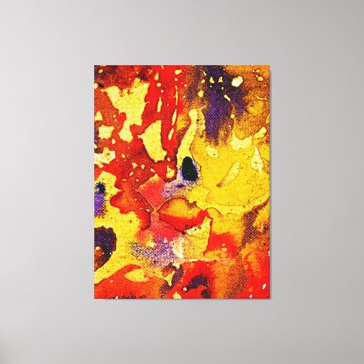 Polychromosoom #3 van Michael Moffa Canvas Afdruk (Voorkant)