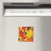 Polychromosoom #3 van Michael Moffa Magneet (Insitu (Vaatwasser))