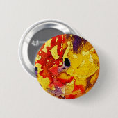 Polychromosoom #3 van Michael Moffa Ronde Button 5,7 Cm (Voorkant /achterkant)