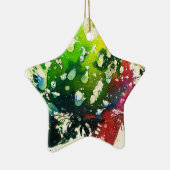 Polychromosoom #4 van Michael Moffa Keramisch Ornament (Rechts)