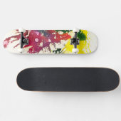 Polychromosoom #4 van Michael Moffa Skateboard (Horizontaal)