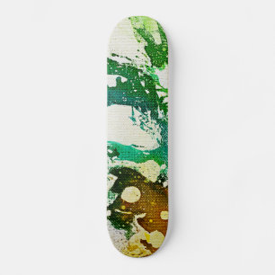 Polychromosoom #5 door Michael Moffa Skateboard