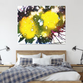 Polychromosoom #7 van Michael Moffa Canvas Afdruk (Insitu (Slaapkamer))