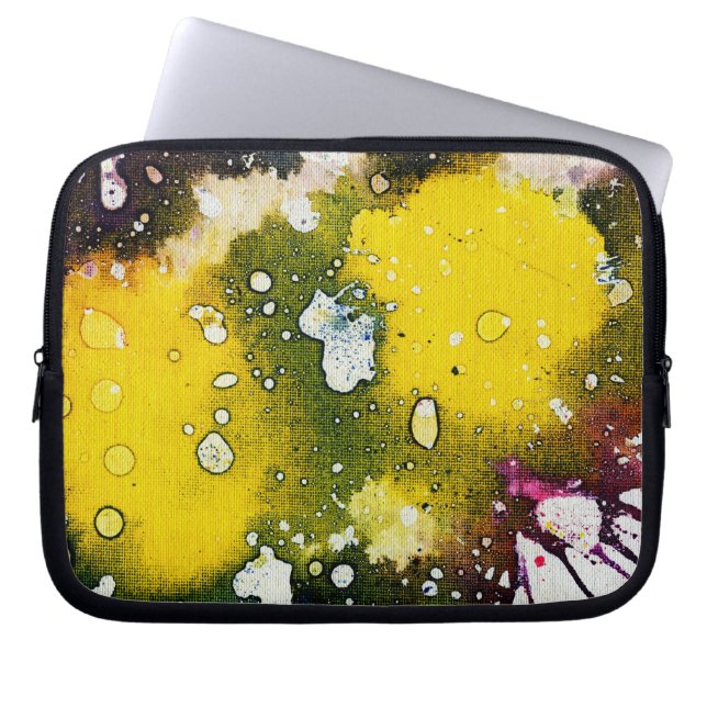 Polychromosoom #7 van Michael Moffa Laptop Sleeve (Voorkant)