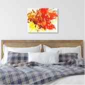 Polychromosoom #9 van Michael Moffa Canvas Afdruk (Insitu (Slaapkamer))