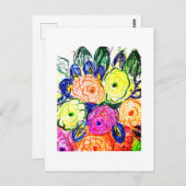 Polycromatic briefkaart (Voorkant / Achterkant)