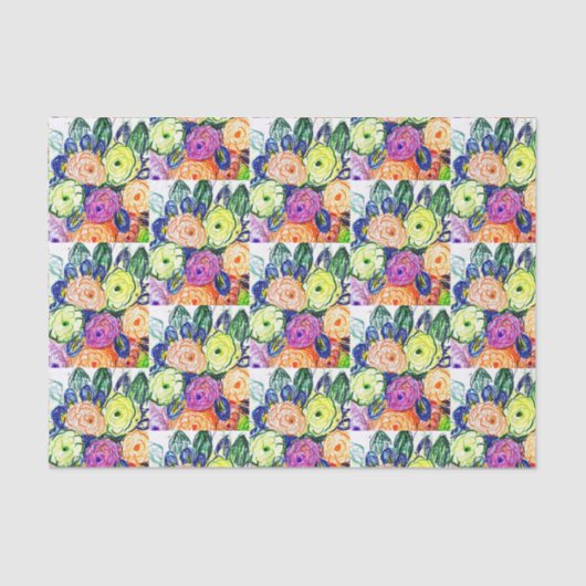 Polycromatiek Tissuepapier (Voorkant)