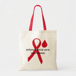 Polycythemia vera awareness tote bag