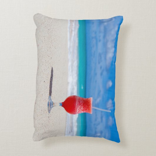 Polyester in penseel accent kussen (Achterkant (Verticaal))