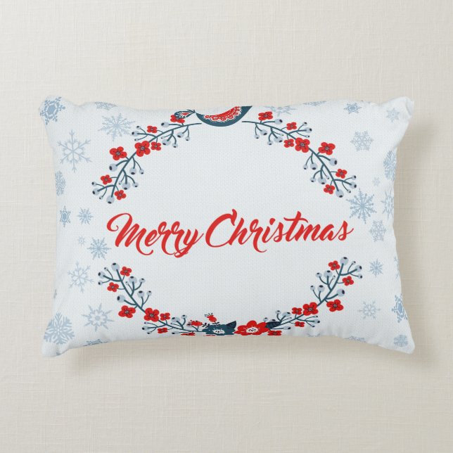 Polyester in penseel accent kussen (Voorkant)