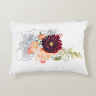 Polyester in penseel accent kussen