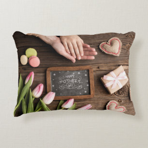 Polyester in penseel accent kussen