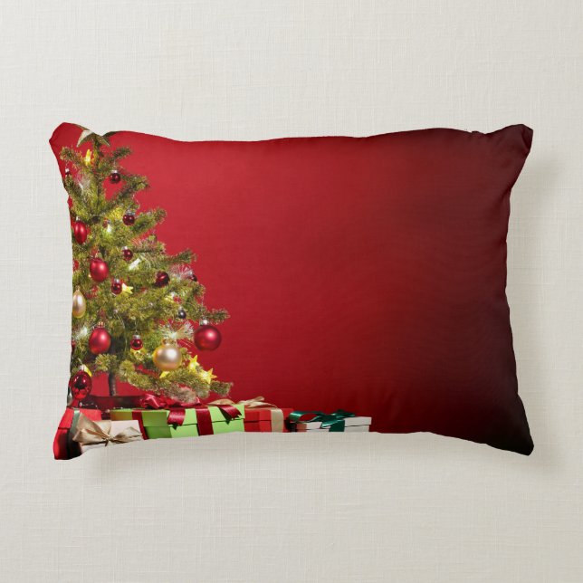 Polyester in penseel accent kussen (Voorkant)
