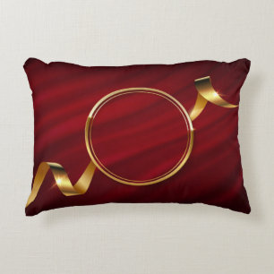 Polyester in penseel accent kussen