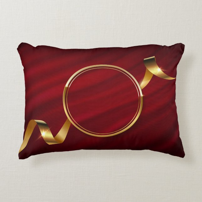 Polyester in penseel accent kussen (Voorkant)