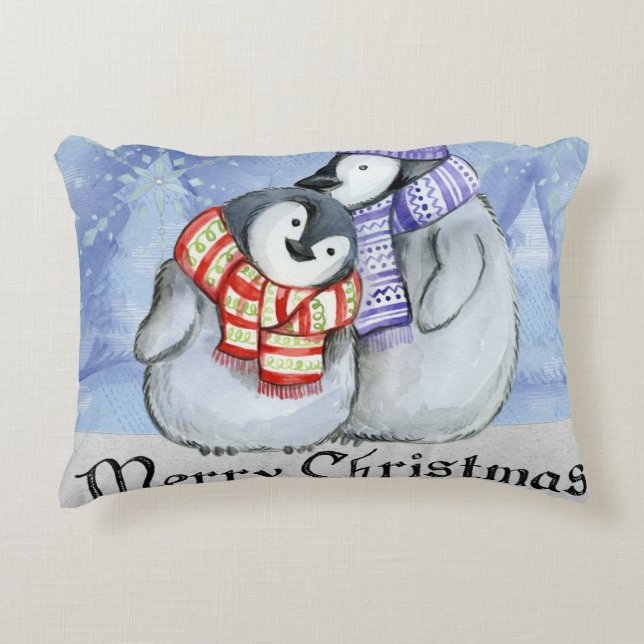 Polyester in penseel accent kussen (Voorkant)