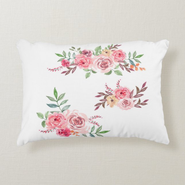 Polyester in penseel accent kussen (Voorkant)