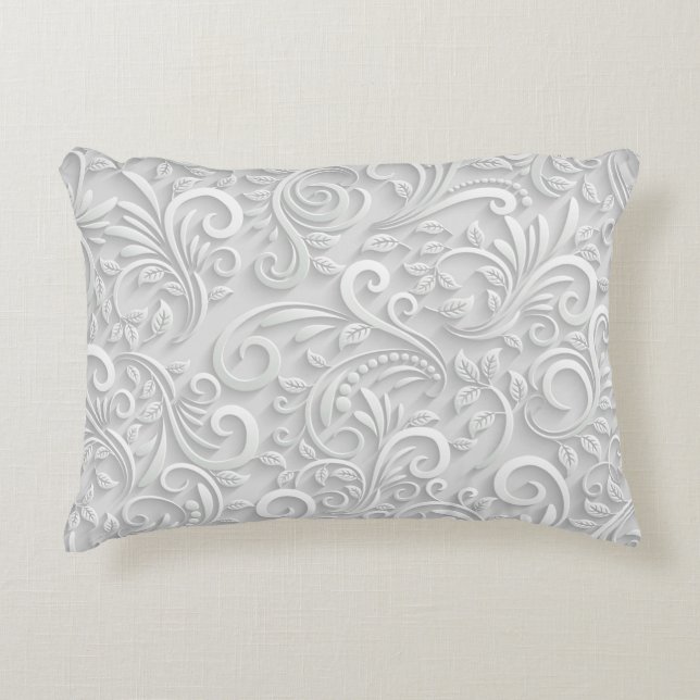 Polyester in penseel accent kussen (Voorkant)