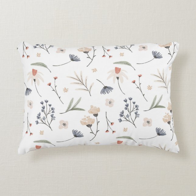 Polyester in penseel accent kussen (Voorkant)