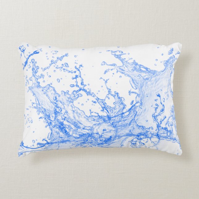 Polyester in penseel accent kussen (Voorkant)