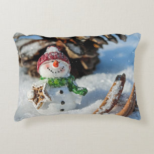 Polyester in penseel accent kussen