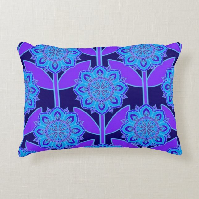 Polyester in penseel accent kussen (Voorkant)