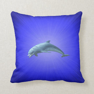 Polyester Throw Cushion 16 x 16-inch dolfijn Kussen