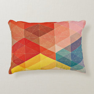 Polygon Abstract Decoratief Kussen