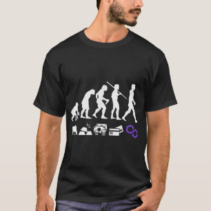 Polygon Evolution Money Matic Crypto T-shirt