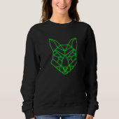 Polygon Triangle Fox Collector Cool Graphic Africa Trui (Voorkant)