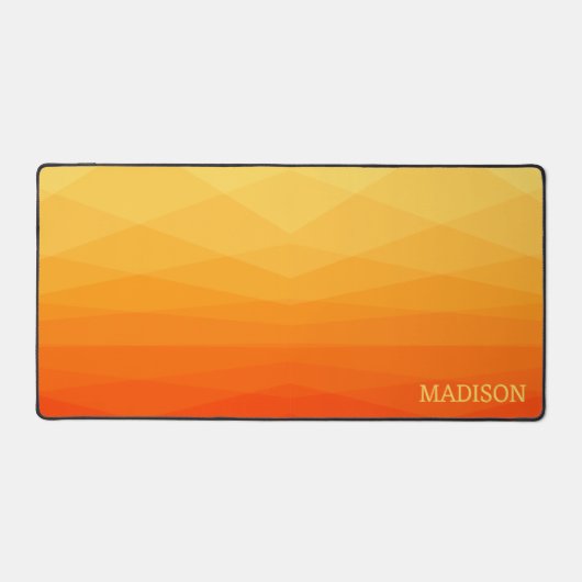 Polygonal Jaune Et Orange (Recto)