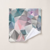 polygonaux, triangles (Gant de toilette)