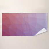 polygone abstrait. Illustration abstraite moderne (Serviette de bain)