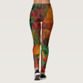 Polygone Love - Power Yoga Leggings (Achterkant)