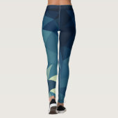Polygone Love - Power Yoga Leggings (Achterkant)