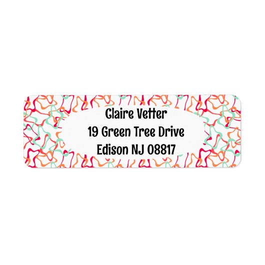 Polygonen Etiket (Voorkant)