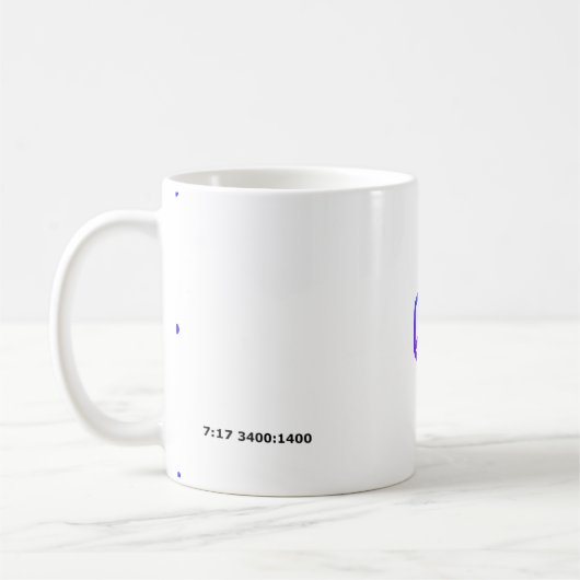 Polygonia Mug Wrap-around 7:17 (Gauche)