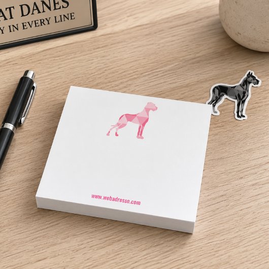 Polygoon Dog Argentinië Roze Post-it® Notes