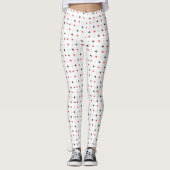 Polygoonkleurig patroon leggings (Voorkant)
