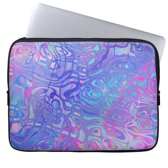 Polyharmonische synesthesie: laptop sleeve (Voorkant)