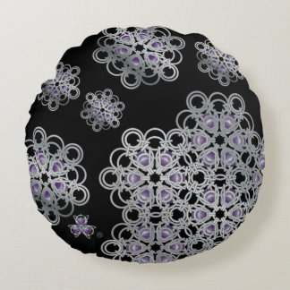 PolyHexaBloom Kettingkussen Rond Kussen