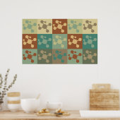 Polymeerscheikunde Pop Poster (Keuken)