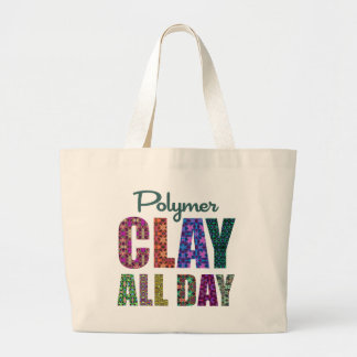 Polymer Klei De Helaas Dag Grote Tote Bag