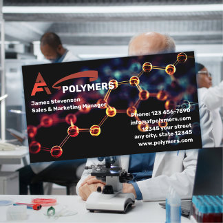 Polymerbedrijf Visitekaartje