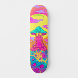 Polymorf Hippie-paddenstoel Skateboard