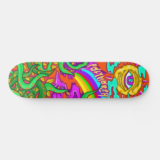 Polymorph All-Seeing Eye Skateboard (Horz)